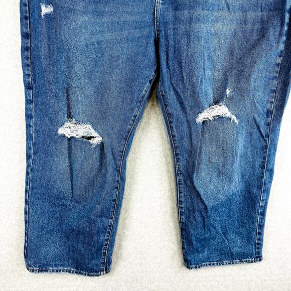 NEW ANA A New Approach Womans 22W Straight Jeans Blue Highest-Rise Vintage NWT - Picture 3 of 9